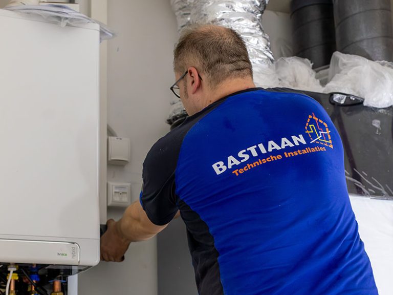 bastiaan-installatie-werken bij - warmtepomp installatie