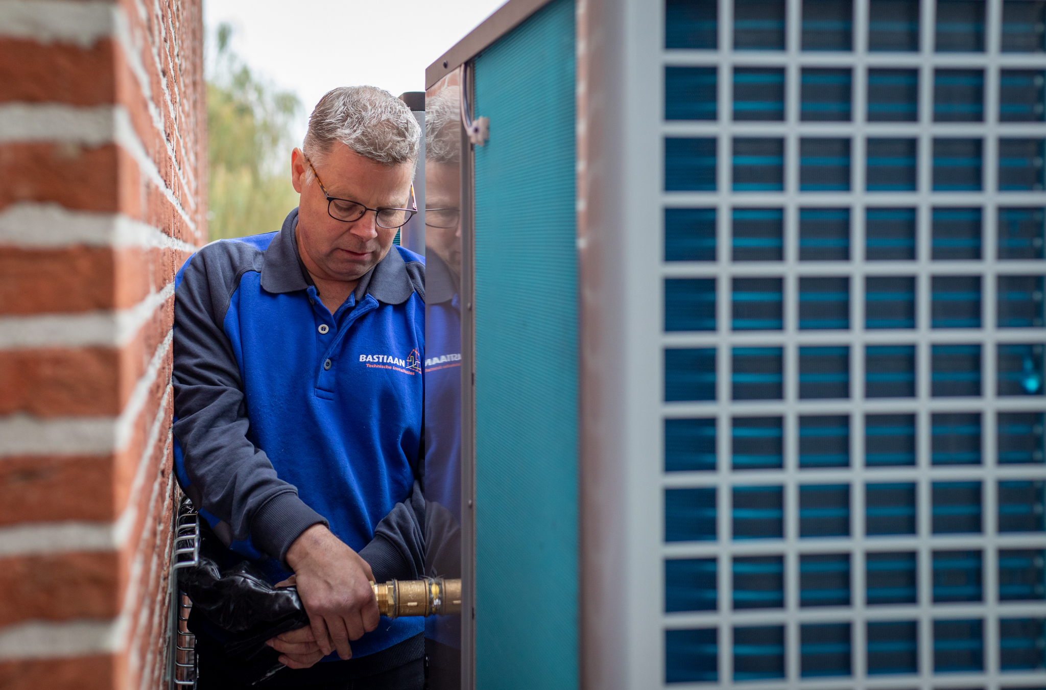 warmtepomp installatie Bastiaan bij Fontein kerk