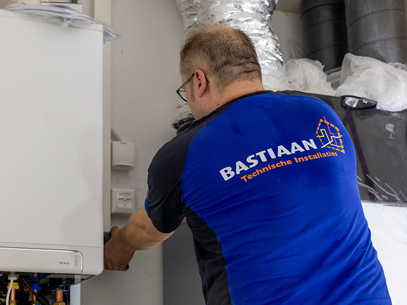 bastiaan-installatie-werken bij - warmtepomp installatie